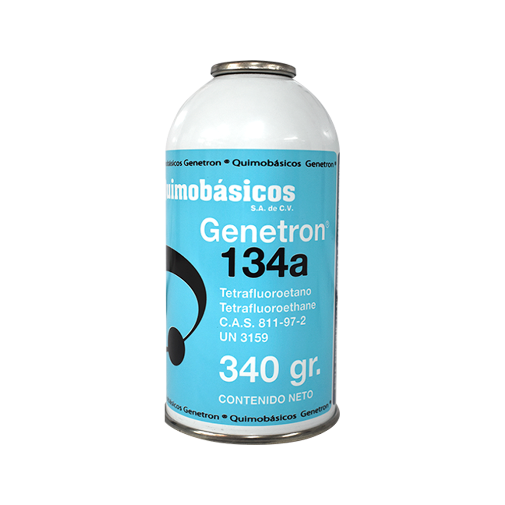 GAS REFRIGERANTE R134A 250 G LATA AUTOMOTRIZ GENETRON | Tienda RyR